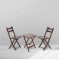 Sheesham Wood Foldable Balcony Chairs