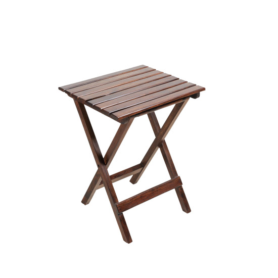 Sheesham Wood Foldable Balcony Chairs | Set of two chairs and Patio Table | Balcony Chairs | Chairs For Small Spaces