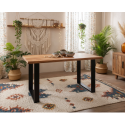 Oakland Dining Table Honey Finish (140X90)