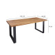 Oakland Dining Set Four Seater