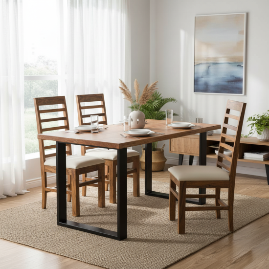 Oakland Dining Set Four Seater