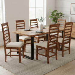 Oakland Dining Set Six Seater
