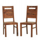 Everson Sheesham Wood dining chair (Set of 2) In Honey Finish