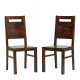 Everson Sheesham Wood dinning chair (Set of 2) In Walnut Finish