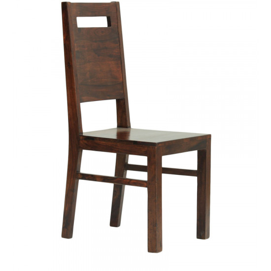 Everson Sheesham Wood dinning chair (Set of 2) In Walnut Finish