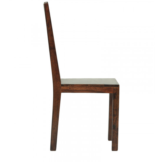 Dallas Sheesham Wood dining chair (Set of 2) In Walnut Finish