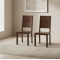 Dallas Sheesham Wood dining chair (Set of 2) In Walnut Finish