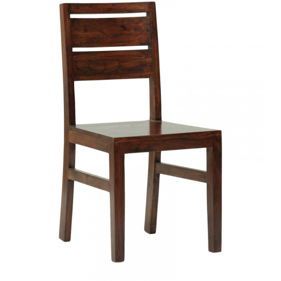 Pearl Sheesham Wood dinning chair (Set of 2) In Walnut Finish