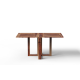 Folding Dining Table Plain Top - Honey Folding Dining Table Plain Top - Honey