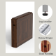 Folding Dining Table Plain Top - Walnut