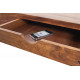 Riverton Solid Sheesham Wood Coffee table with drawer in Honey Finish