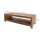 Providence Solid Sheesham Wood Tv unit | Coffee table in Honey Finish