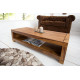 Providence Solid Sheesham Wood Tv unit | Coffee table in Honey Finish