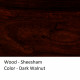 Solid Sheesham Wood floating Wall Mounted Shelf With Coat Hook (Walnut Finish)