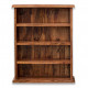 Solid Sheesham Wood Open Space saver Bookshelf (Honey)