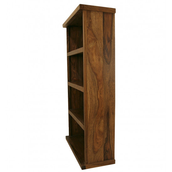Solid Sheesham Wood Open Space saver Bookshelf (Honey) Solid Sheesham Wood Open Space saver Bookshelf (Honey)