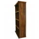 Solid Sheesham Wood Open Space saver Bookshelf (Honey)