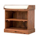 Solid Sheesham Wood Open Space saver Shoerack with removable shelf (Honey)