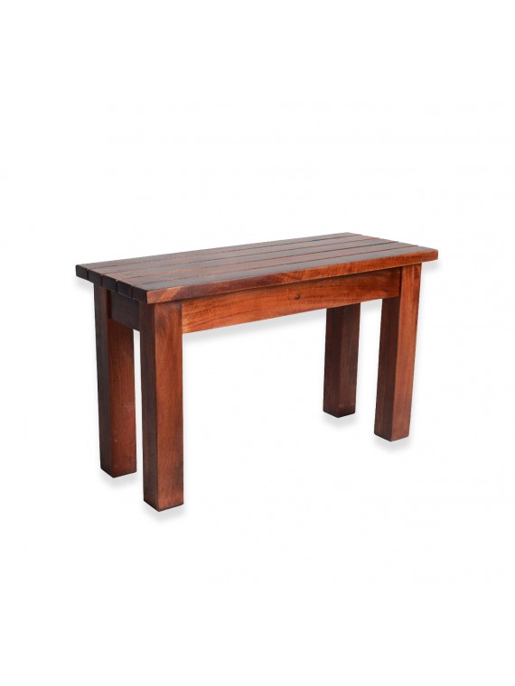 Angel S Solid Wood Two Seater Hallway Stripped Design Seating