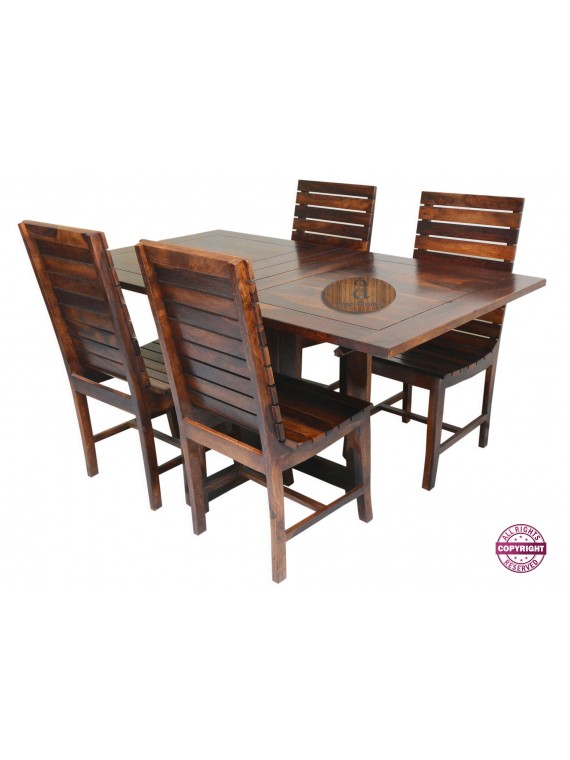 4 seater dining table sheesham