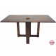 Modish Solid Sheesham Wood Six Seater Dining Table Set (Teak Finish) 
