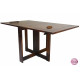 Modish Solid Sheesham Wood Six Seater Dining Table Set (Teak Finish) 