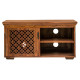 Nibley carved net tv unit in honey finish Nibley carved net tv unit in honey finish
