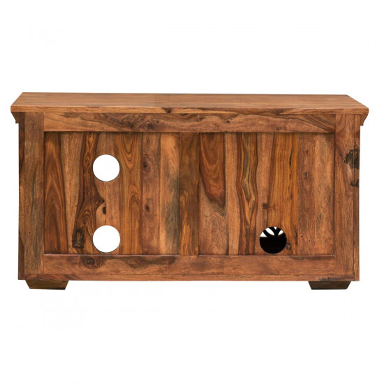 Nibley carved net tv unit in honey finish Nibley carved net tv unit in honey finish