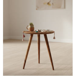 Tripod Stool Honey Finish