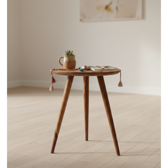 Tripod Stool Honey Finish