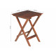 Latt Folding Patio Table (Honey) | Side table | Corner table | Chess Table | Laptop Table | Sofa table