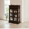 Sheesham Wood Kitchen Crockery Cabinet in Walnut Finish