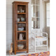 Baltimore Kitchen cabinet Tall in honey finish Baltimore Kitchen cabinet Tall in honey finish