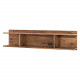 Sheesham Wood Open Storage Wall Shelf (Honey)