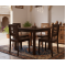 Sheesham Wood 4 Seater Dining Set  (Walnut Finish)