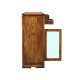 Storage Bar Cabinet (Honey Finish)