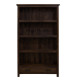 Angel's Solid Sheesham Wood Bookshelf Large with Two Drawer (Full Size, Walnut Finish)