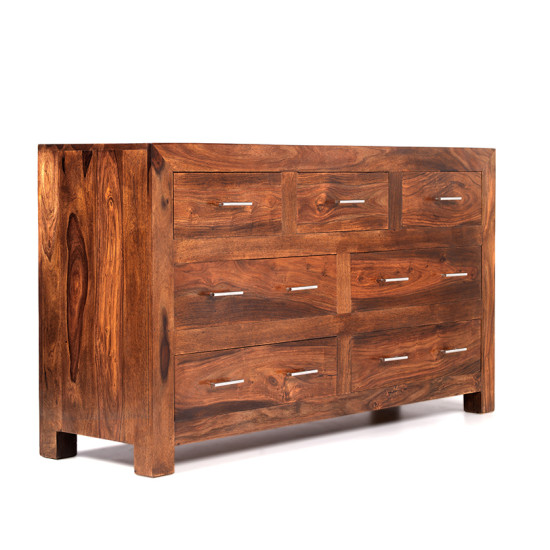 Cuba Sheesham Wood Chest of Drawer 