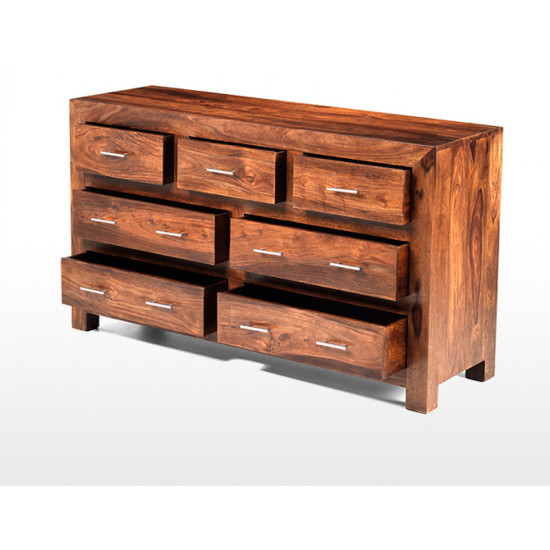 Cuba Sheesham Wood Chest of Drawer 