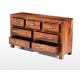 Cuba Sheesham Wood Chest of Drawer 