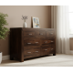 Cuba Sheesham Wood Chest of Drawer Walnut
