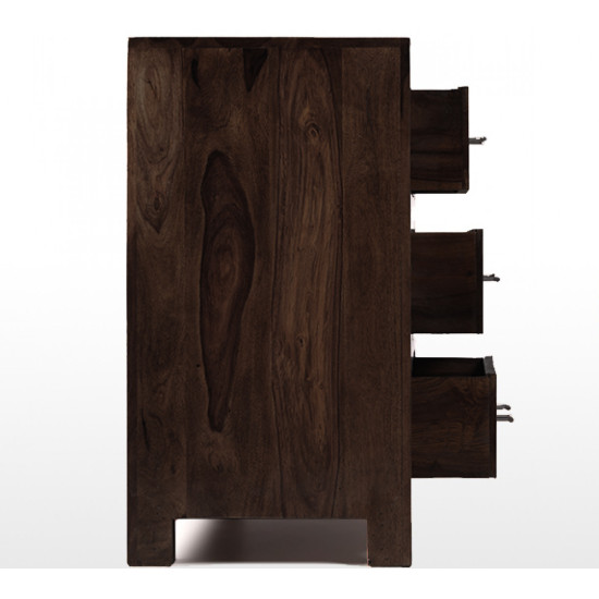 Cuba Sheesham Wood Chest of Drawer Walnut