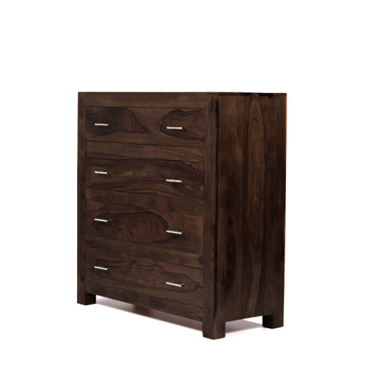 Cuba Chester of 4 Drawer Walnut Cuba Chester of 4 Drawer Walnut