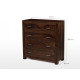 Cuba Chester of 4 Drawer Walnut Cuba Chester of 4 Drawer Walnut