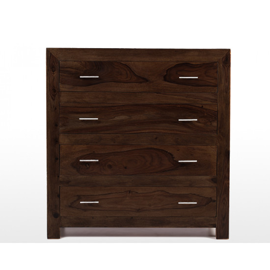 Cuba Chester of 4 Drawer Walnut Cuba Chester of 4 Drawer Walnut