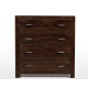 Cuba Chester of 4 Drawer Walnut Cuba Chester of 4 Drawer Walnut