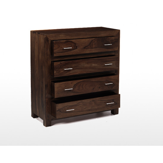 Cuba Chester of 4 Drawer Walnut Cuba Chester of 4 Drawer Walnut