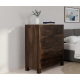 Cuba Chester of 5 Drawer Walnut
