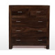 Cuba Chester of 5 Drawer Walnut