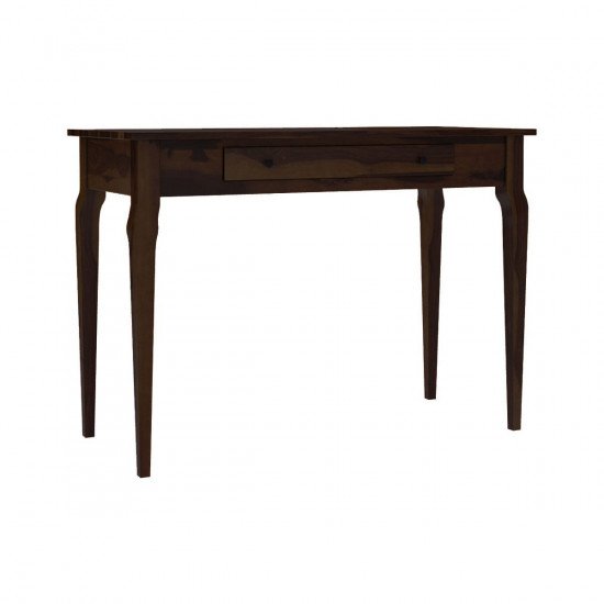 Angel Furniture Solid Sheesham Wood Modern Console Table (Standard, Walnut Finish)